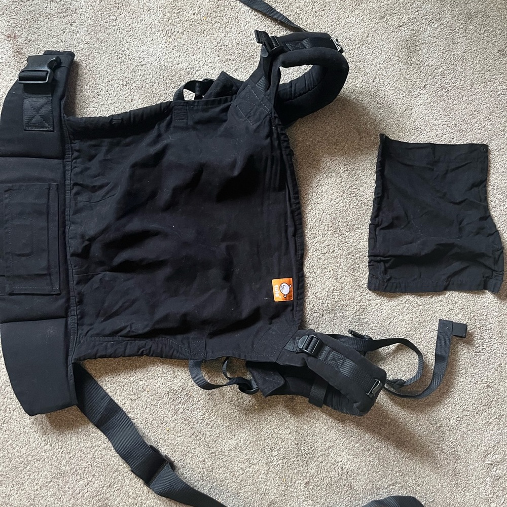 Black Canvas Toddler Tula